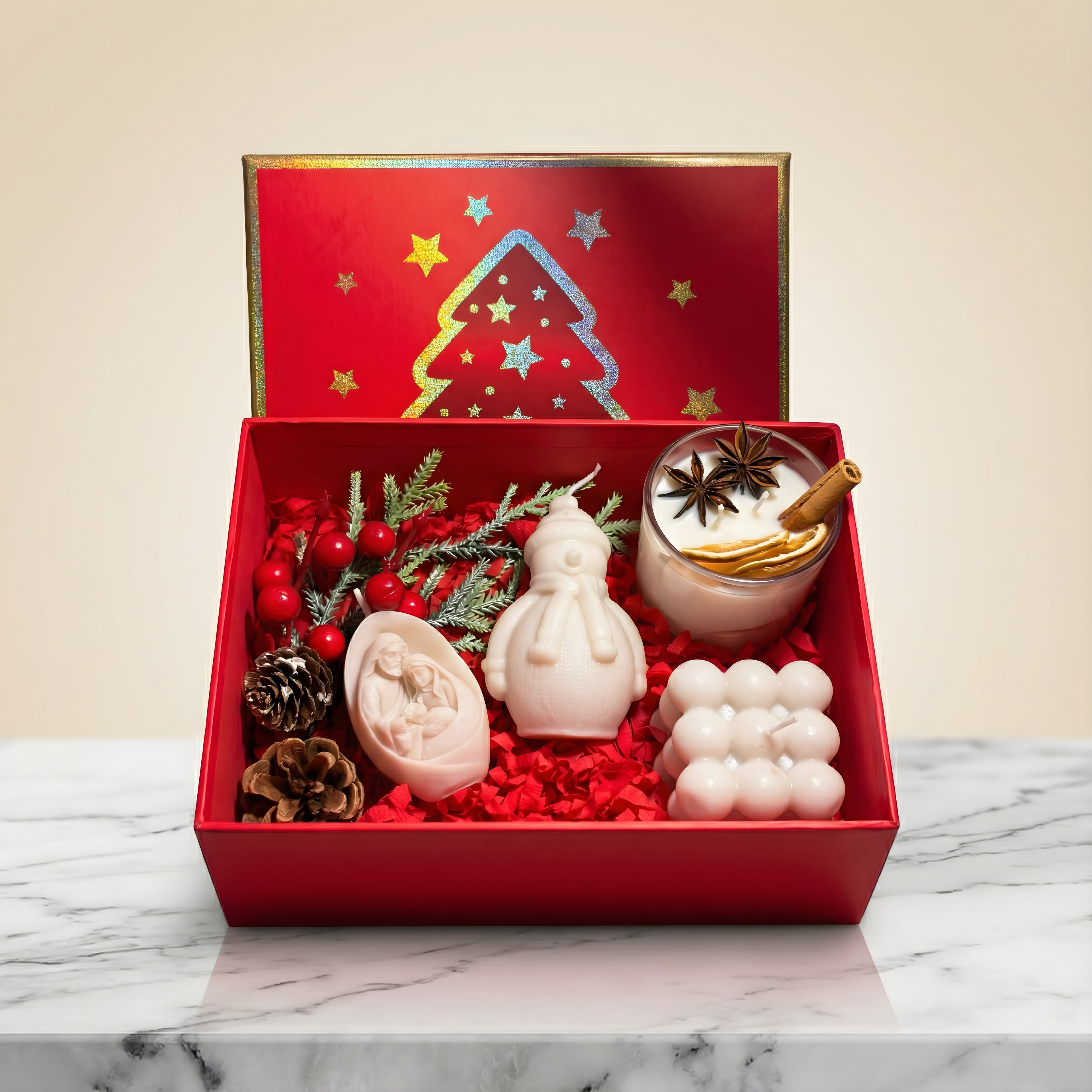 The Noël Candle Collection Box